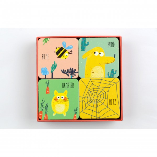 Memo-Spiel "Tiere und ihr Zuhause" von Laurence King