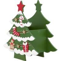 GreenGate Serviettenhalter Weihnachtsbaum "Christmas Tree" - Medium (Green)