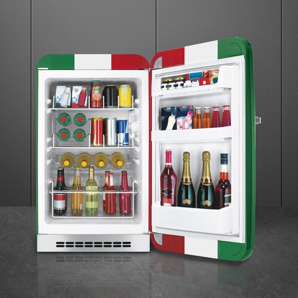 smeg Happy Homebar "50's Retro-Style" FAB10 mit Türanschlag rechts (Italia)