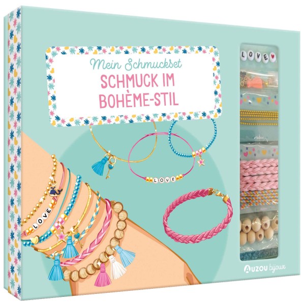 Kreativ-Set Mein Schmuckset - Schmuck im Bohème-Stil von AUZOU