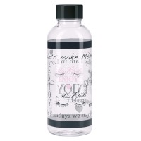 Miss Étoile Wasserflasche "Schriftzug" (Schwarz/Rosa)-4966579-1