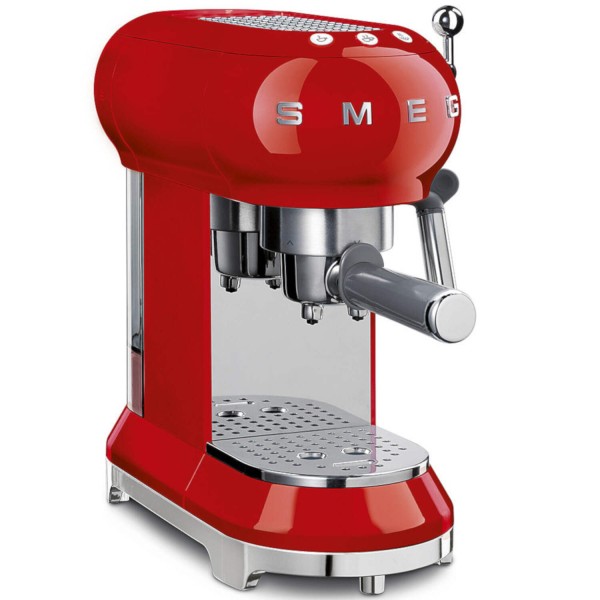 smeg Espresso-Kaffeemaschine “50’s Retro Style“ (Rot)