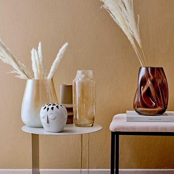 Bloomingville Glas-Vase "Ismail" (Natur)