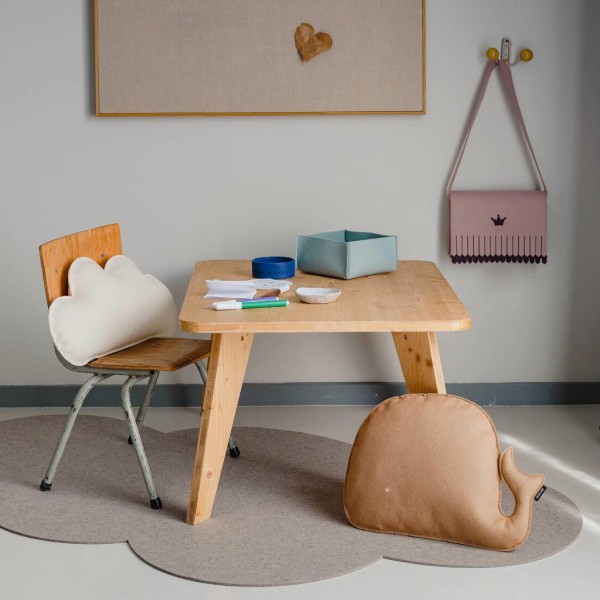 Kissen "Wal" (Karamell) von HEY-SIGN