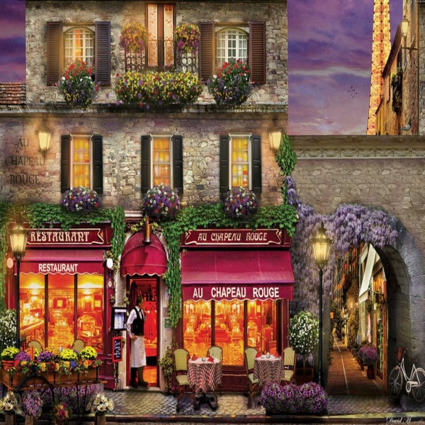 Puzzles McLean - Red Hat Restaurant Paris von Eurographics