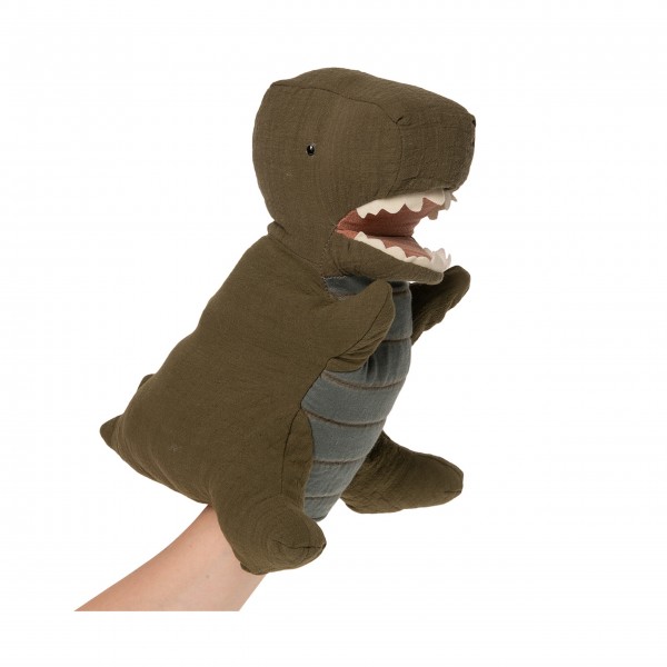 Maileg Handpuppe "Ganto - Rex" - 27,5 cm (Grün)