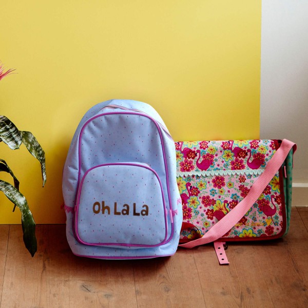 rice Rucksack "Raindot" (Hellblau)