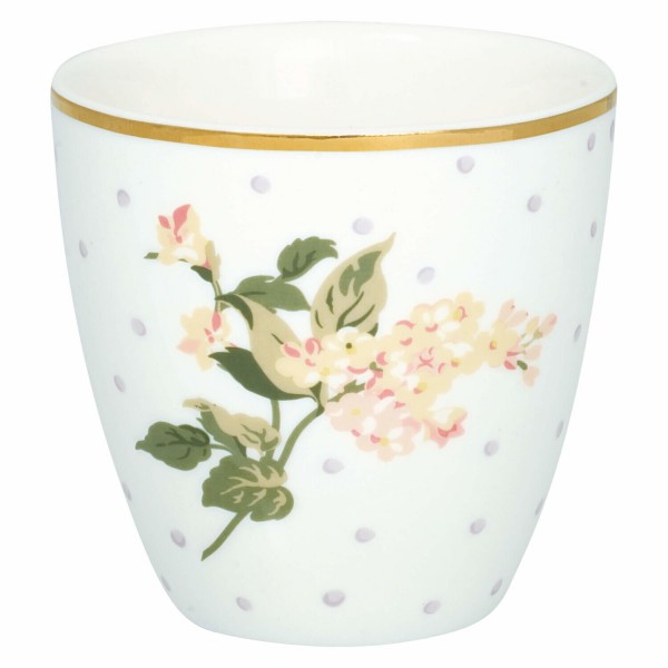 GreenGate Mini Latte Cup "Asta" (White)