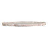 Marmortablett "Morlaix" - ø30cm (Braun) von Chic Antique