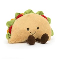 Jellycat Kuscheltier Taco "Amuseable" - 17 cm 