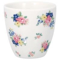 GreenGate Mini Latte Cup "Augusta" (White)