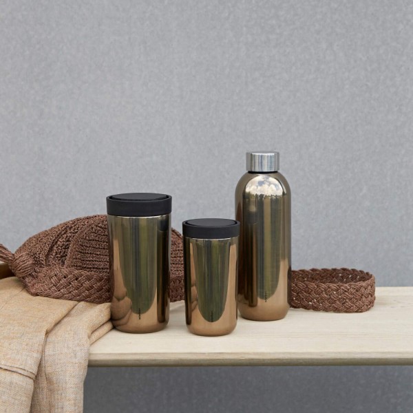 Stelton Thermobecher "To-Go Click" - 400 ml (Gold)