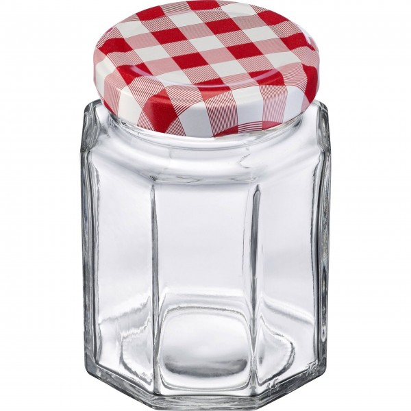 Westmark Einmach-Gläser im Set (Transparent/Eckig) - 191 ml