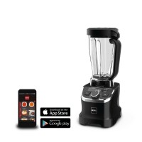 Novis ProBlender 800L "Iconic Line" in Schwarz mit App-Logo