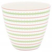 GreenGate Latte Cup "Sari" (White)