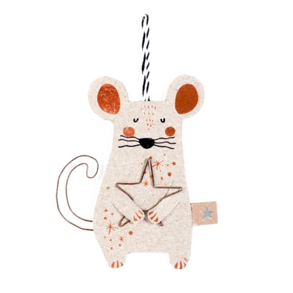 Deko-Anhänger "Winterfreunde - Maus" von Good old friends.