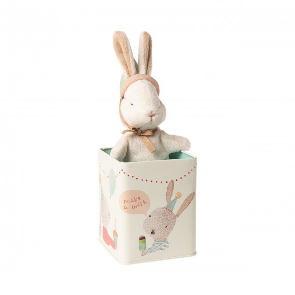 Maileg Babyhase in Blechdose "Happy Day" - Small