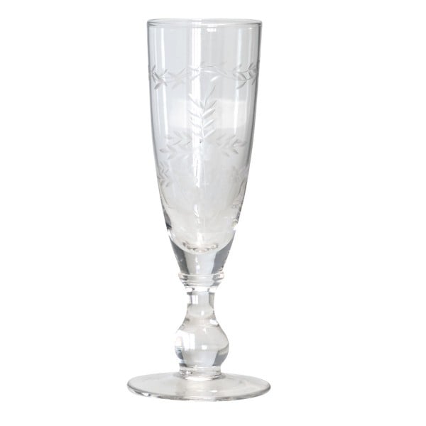 Elegantes Champagner-Glas "Cutting" von GreenGate