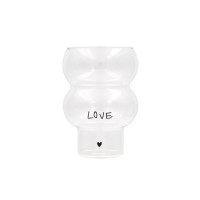 Tringlas "Double Bubble Love" (Transparent/Schwarz) von Eulenschnitt