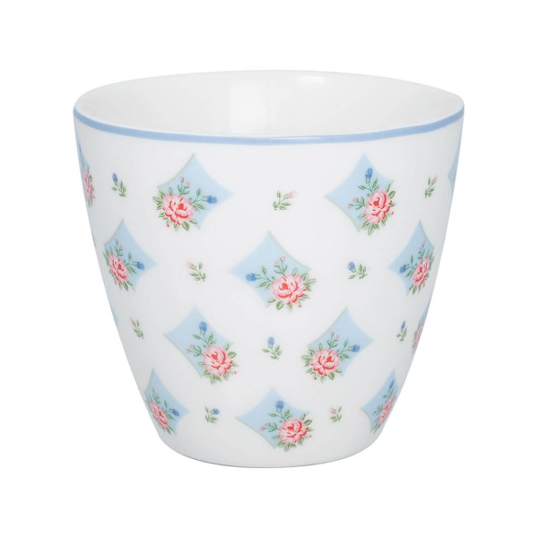 GreenGate Latte Cup "Freja" (White)