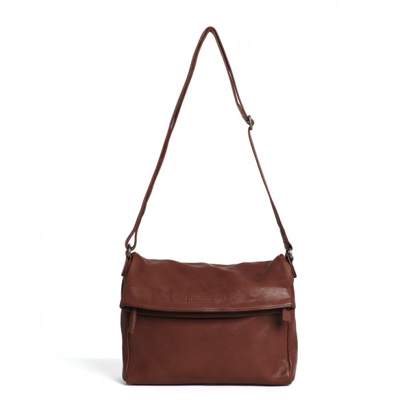 Sticks and Stones Tasche "Madison" (Mustang Brown) - Pflanzlich gegerbtes Rindsleder