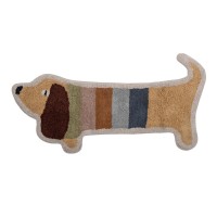Bloomingville MINI Teppich "Charlie" - 100x50 cm (Braun)