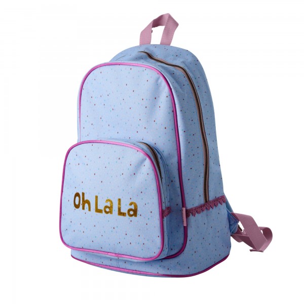 rice Rucksack "Raindot" (Hellblau)