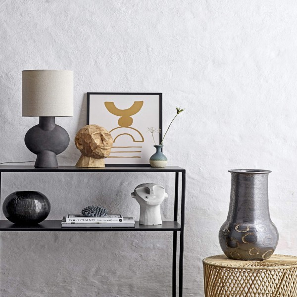 Bloomingville Vase mit Farbverlauf (Blau/Weiß)
