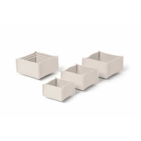 Filz-Box-Set 1 - SML (Weiß/Wollweiß) von HEY-SIGN