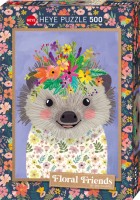 Puzzle Funny Hedgehog  Standard 500  Pieces