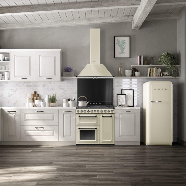 smeg Kühlschrank "50's Retro Style" FAB28 (Creme) Tür rechts