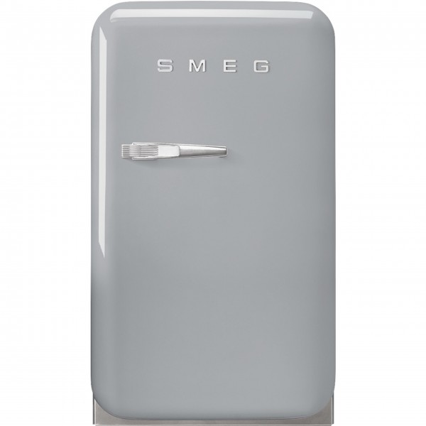 smeg Minibar "50's Retro Style" FAB5 (Polarsilber Metallic) Tür rechts