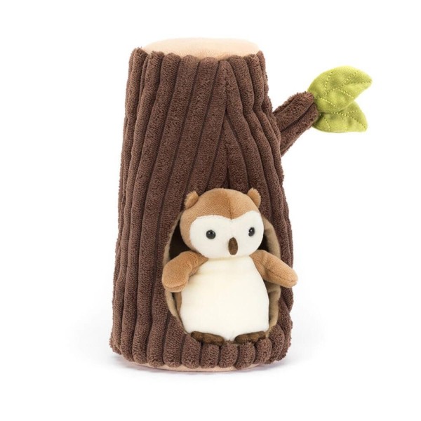 Jellycat Kuscheltier Eule "Forest Fauna" - 18 cm (Braun/Beige)