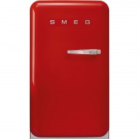 smeg Happy Homebar "50's Retro-Style" FAB10 mit Türanschlag links (Rot)