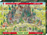 Puzzle Transylvanian Habitat FUNKY ZOO, MARINO DEGANO Standard 1000 Pieces