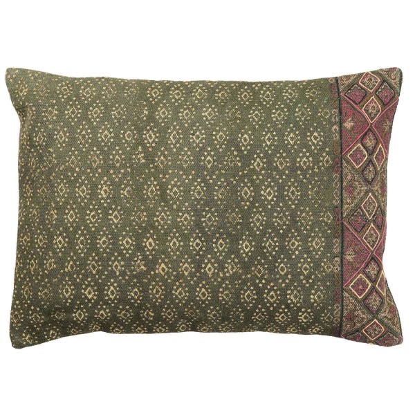 Ib Laursen Kissenbezug "Jacquard" (Dunkelgrau)