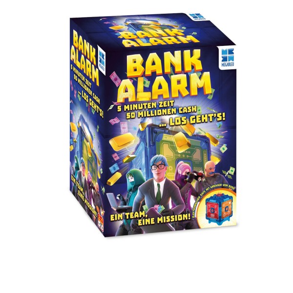 "Bank Alarm" Elektronisches Team- & Kinderspiel von MEGABLEU "Bank Alarm" Elektronisches Team- & Kinderspiel von MEGABLEU