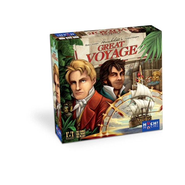 Strategiespiel "Humboldt's Great Voyage" von HUCH!