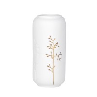 Mini-Vase "LIVING - Goldzweig" (Weiß) von räder Design