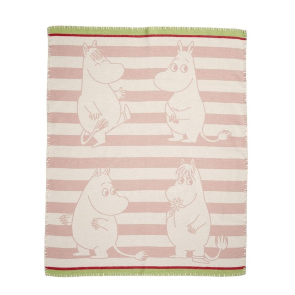 Klippan Kinderdecke "Moomin" in pink