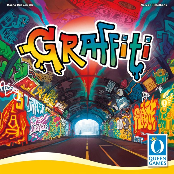 Gesellschaftsspiel "Graffiti" von Queen Games Gesellschaftsspiel "Graffiti" von Queen Games