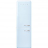smeg Kühl-/Gefrierkombination "50's Retro Style" FAB32 mit Türanschlag links (Pastellblau)