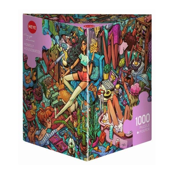 Puzzle "Homely Housemates" - 1000 Teile von HEYE