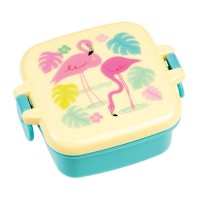 Für gute Laune in der Mittagspause - Snackdose "Flamingo Bay"