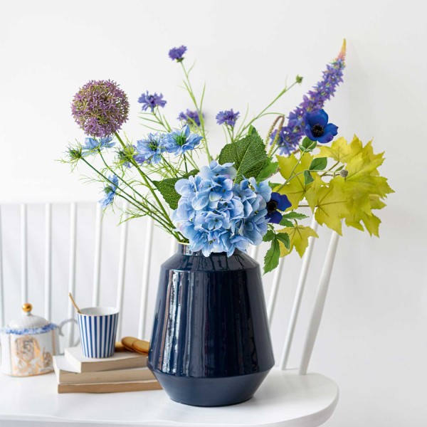 Pip Studio Vase aus Metal - 29cm (Blau)