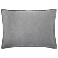 Ib Laursen Kissenbezug aus Samt - 72x52cm (Smoke)