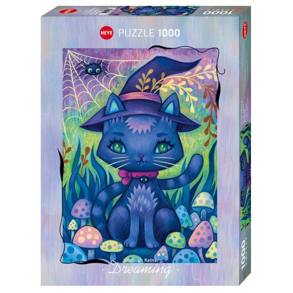 Puzzle "Witch Cat" von HEYE