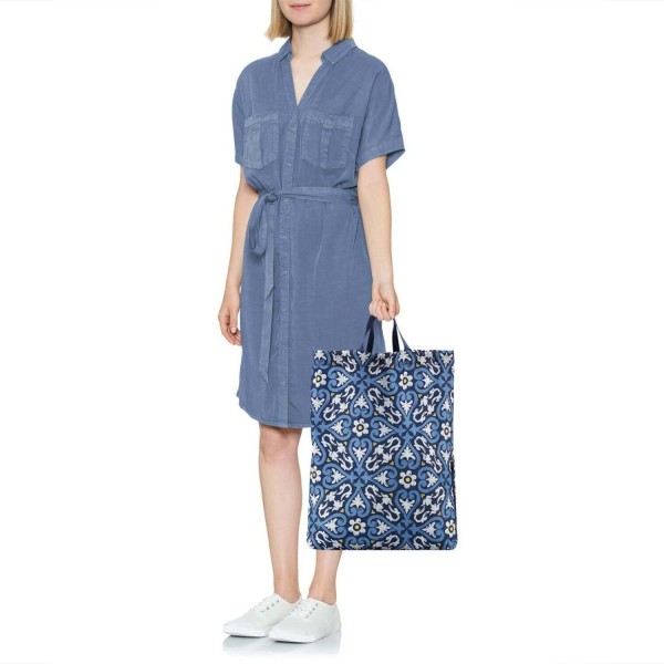 Reisenthel Beutel/Mini Maxi Sacpack "Floral 1" (Blau)