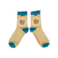 Powder Damen Socken "A-Z" - Buchstabe W