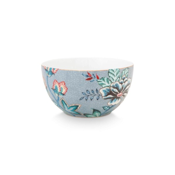 Pip Studio Bowl-Schüssel "Flower Festival" - 12cm (Blau)